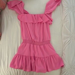 Amanda UpRichard pink romper